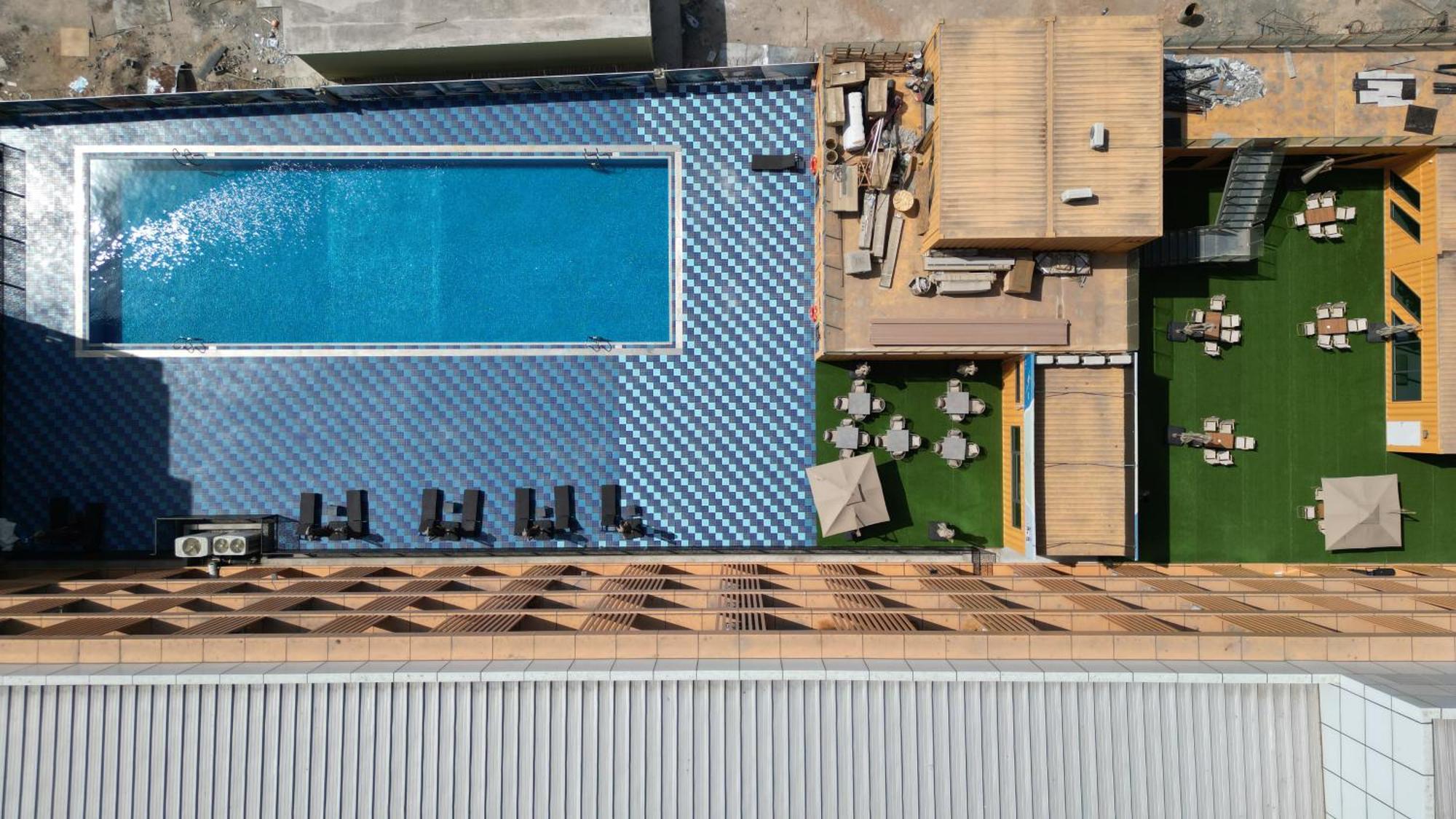 Escale International Hotel Djibouti City Exteriör bild